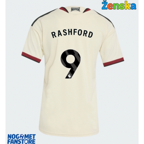 Manchester United Marcus Rashford #9 Rezervni Dres za Ženska 2026-27 Kratak Rukav